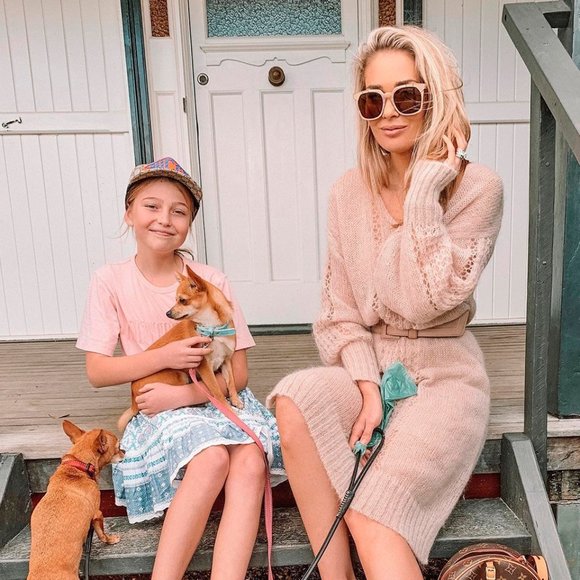 Spell & the Gypsy Knit Midi Dress in Stone S/M NWT - Picture 4 of 8